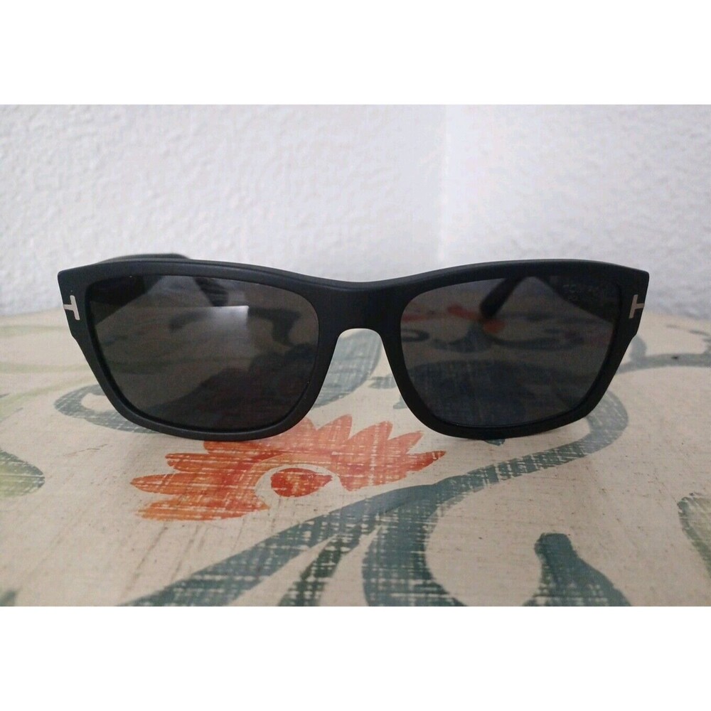 TOM FORD Mason TF445 02D Poralized 58.17 140 *3P Sunglasses Matt Black - Picture 3 of 9